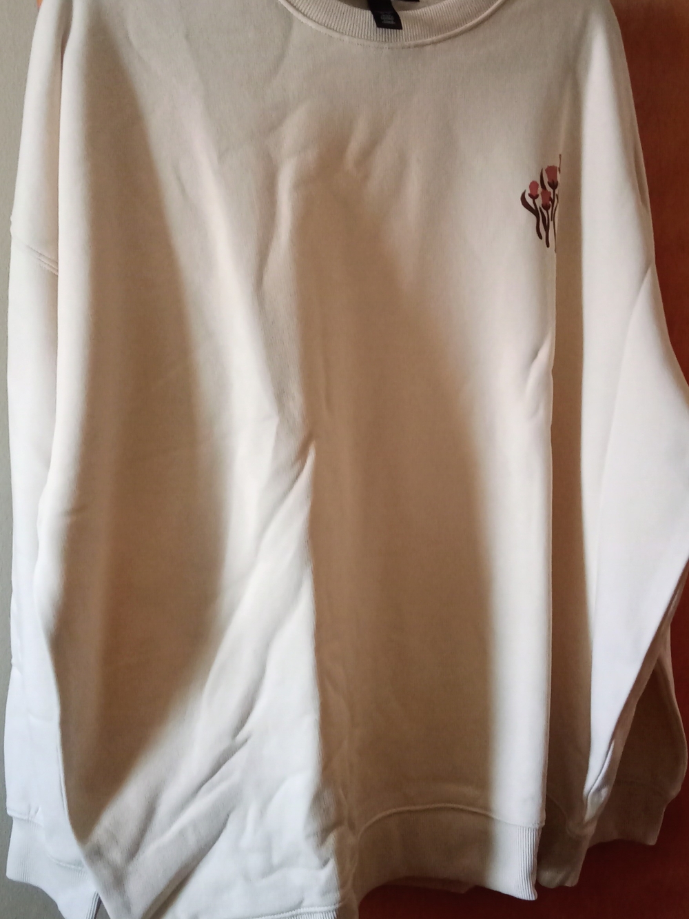 Volcom Cream Crewneck Pullover with Subtle Logo Tag - Picture 11 of 11